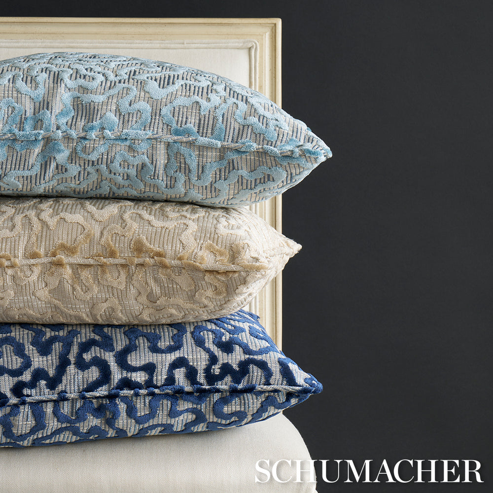 Janis Velvet Pillow | Champagne