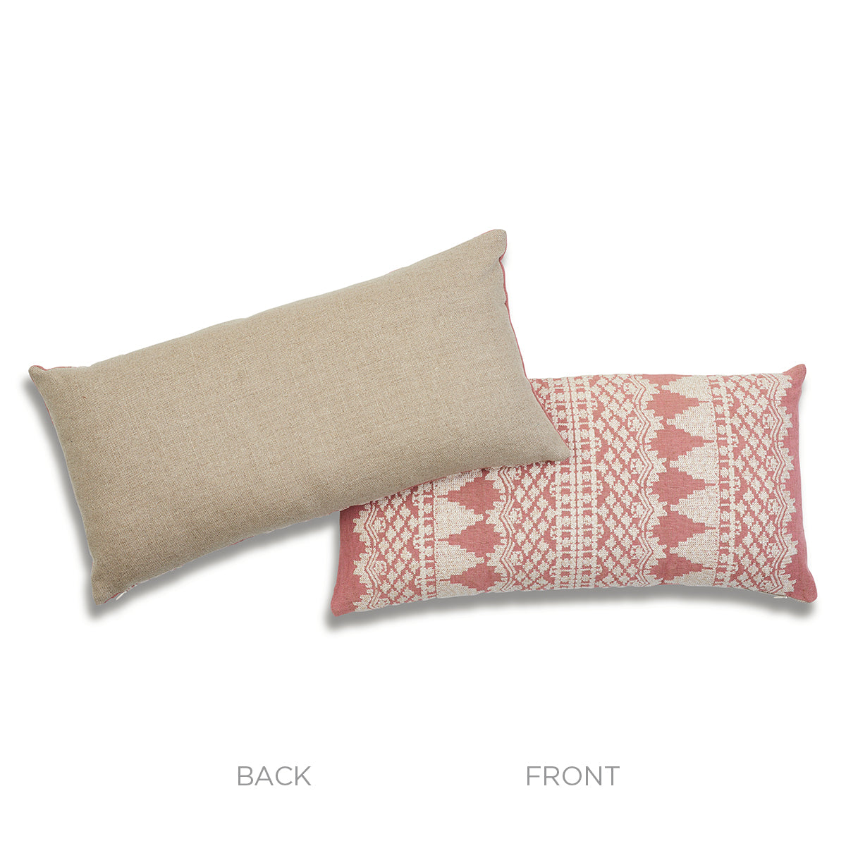 Wentworth Embroidery Pillow | Rose