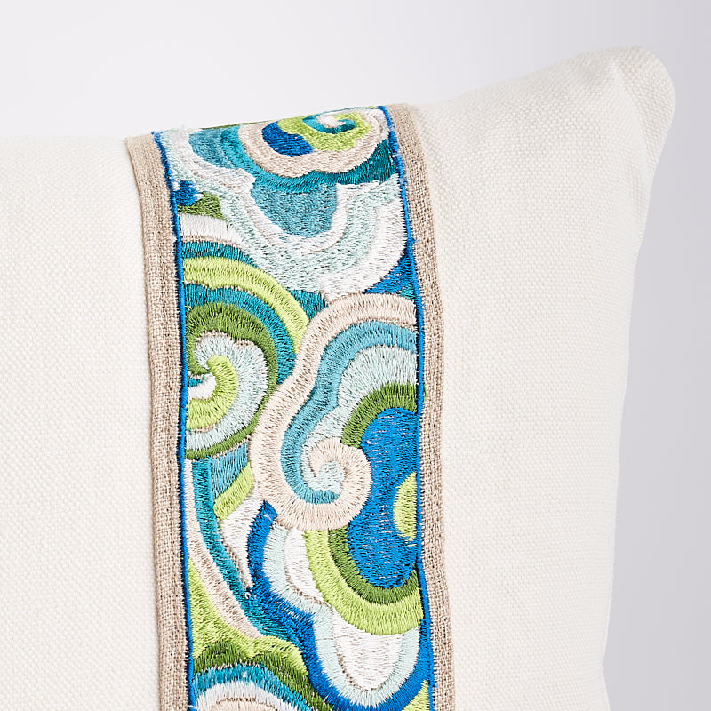 Woodstock Pillow | Peacock