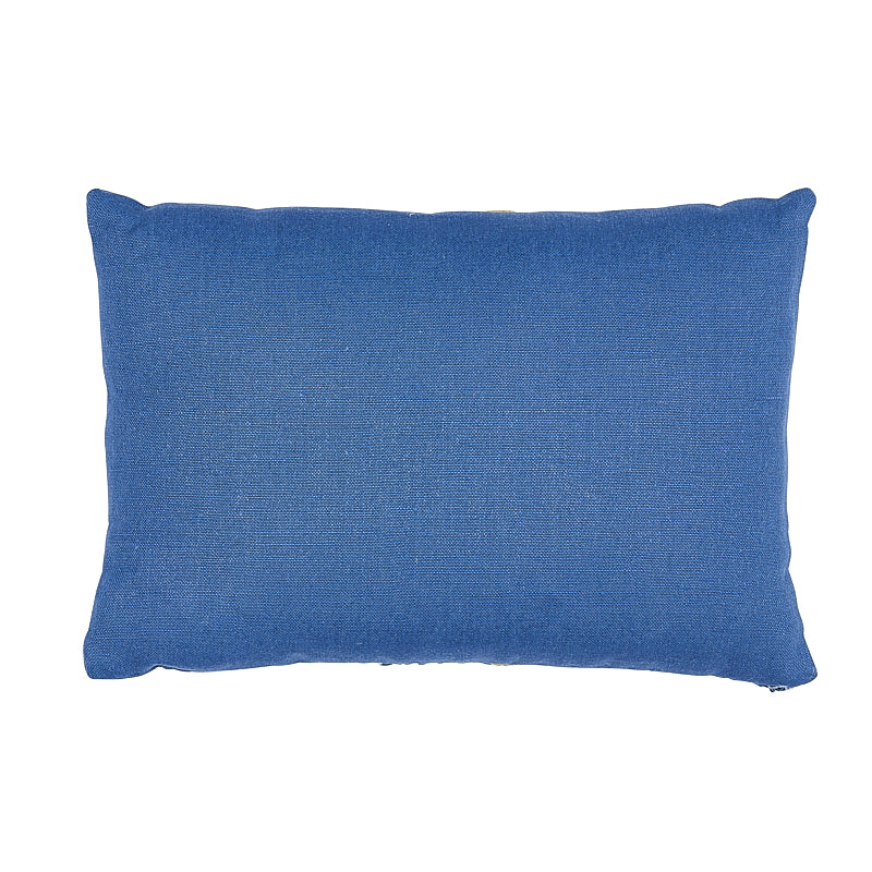 Ashoka Pillow | Citron & Blue