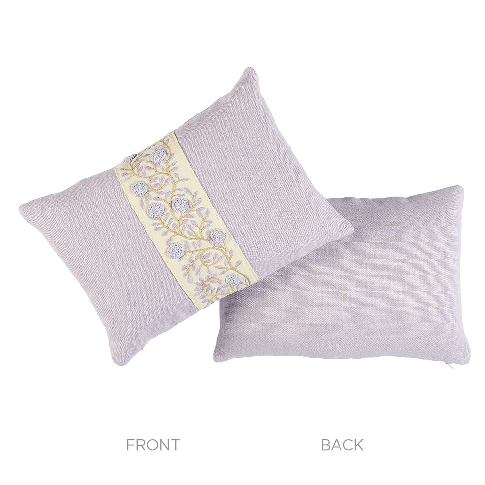 Ashoka Pillow | Lilac & Cream