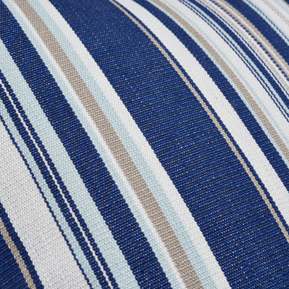 Ponderosa Stripe I/O Pillow | Navy Blue