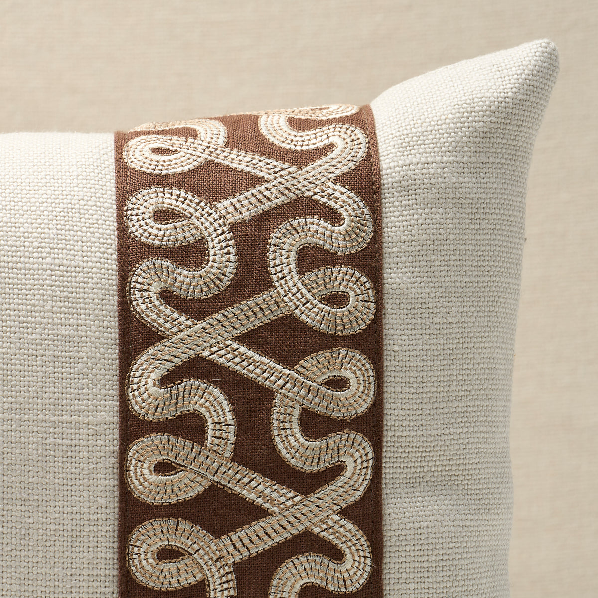 Freeform Pillow | Chocolate