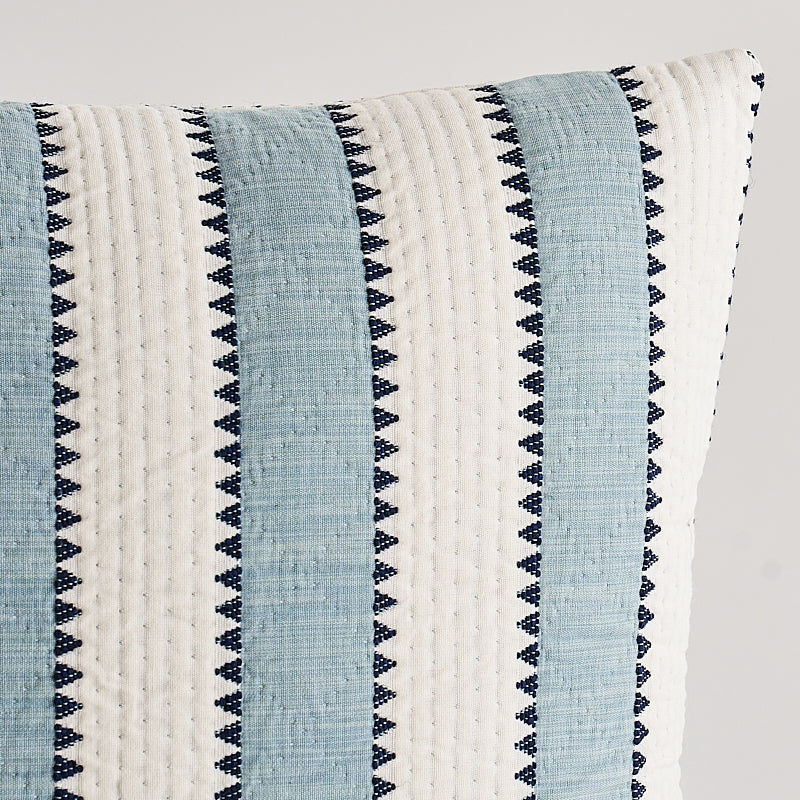 Isolde Stripe Pillow | Sky