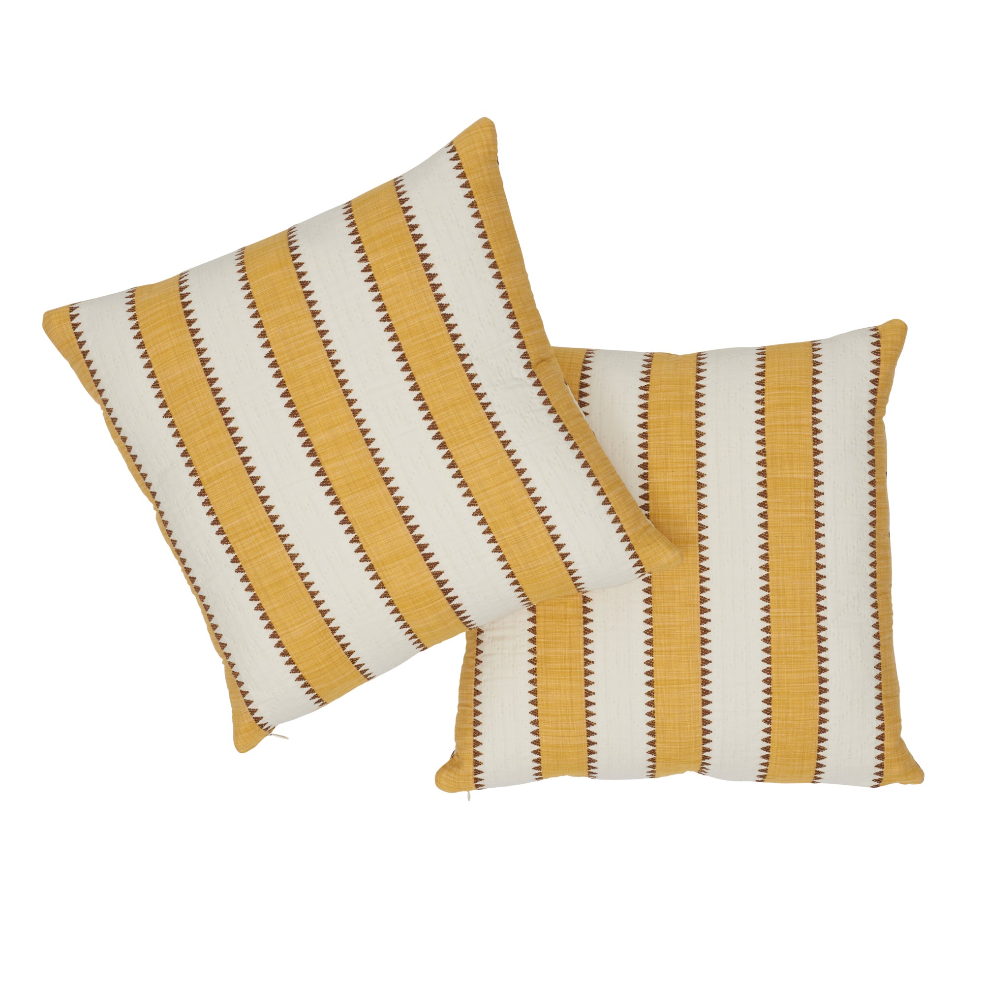 Isolde Stripe Pillow | Yellow