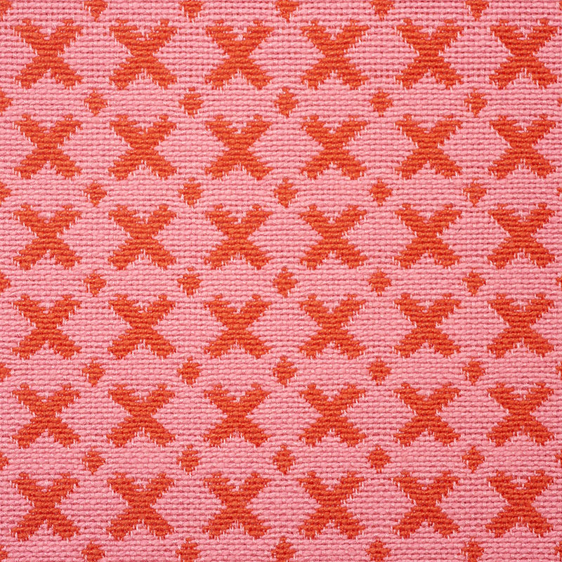 Elias Pillow | Red & Pink