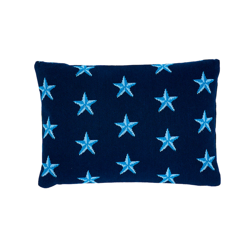 Star Epingle Pillow | Blue