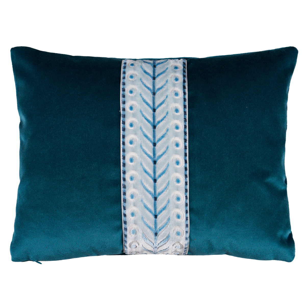 Marion Velvet Pillow | Prussian