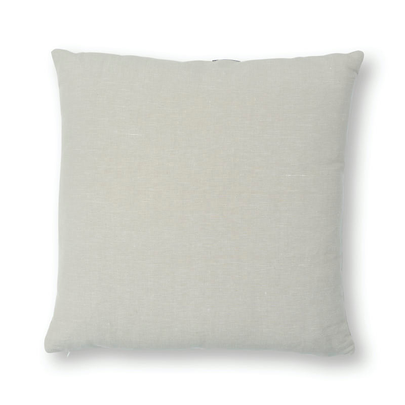 Lolland Linen Stripe Pillow | Grey Sand