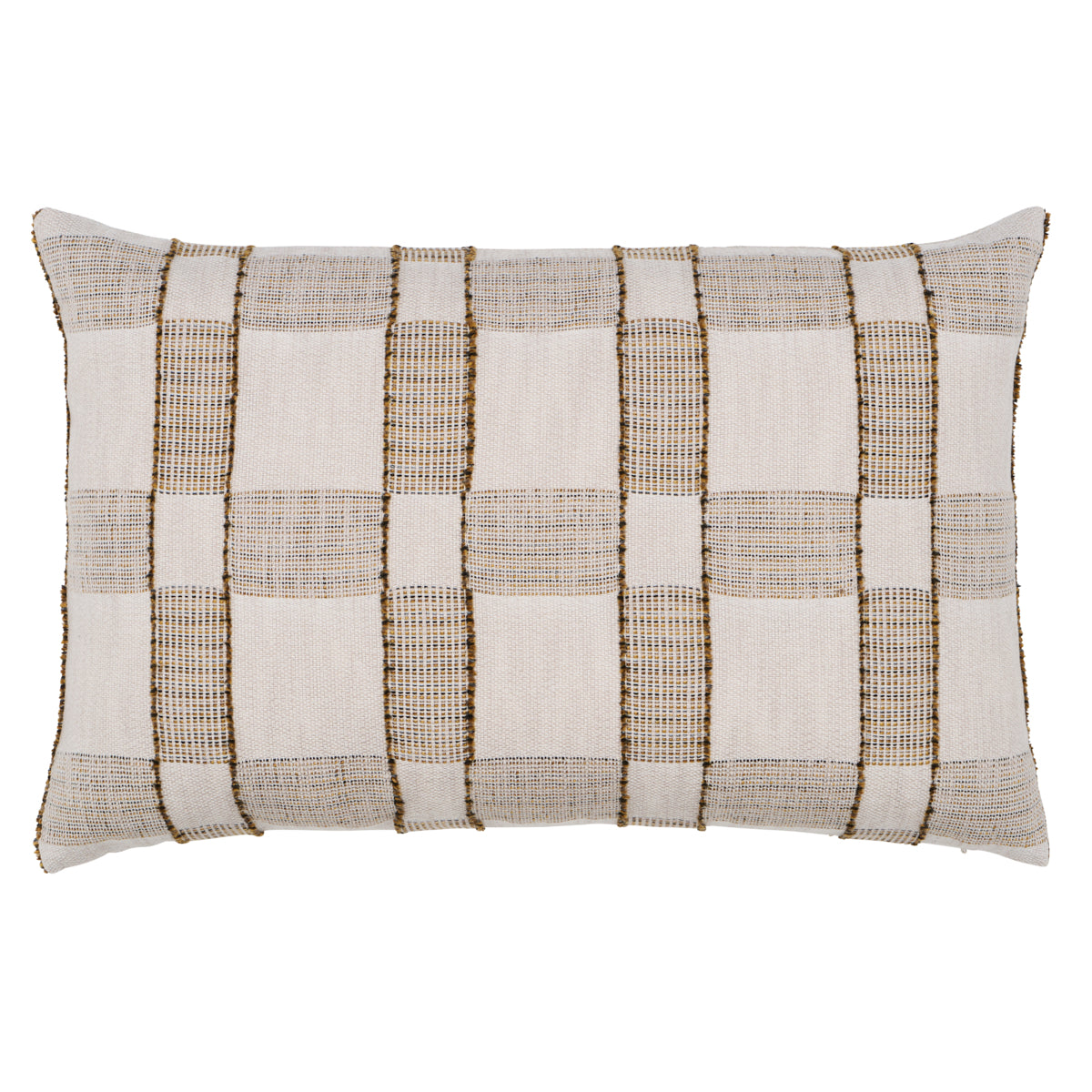 Elko Plaid Pillow | Straw