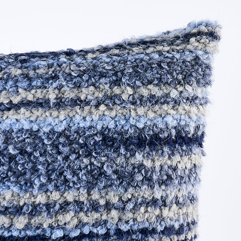 Bensley Boucle Pillow | Blues