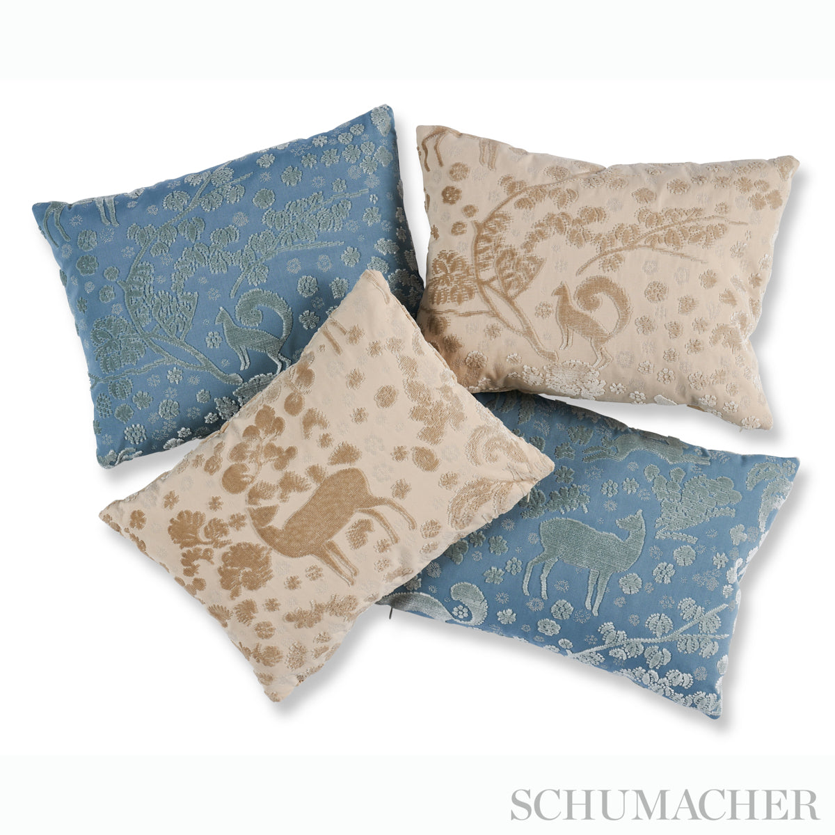 Arbor Forest Pillow | Slate Blue