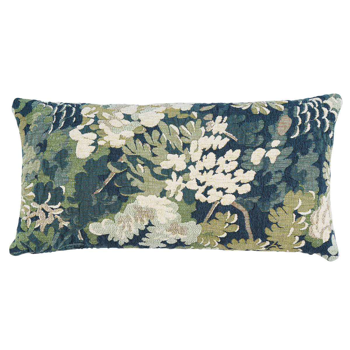 Verdure Tapestry Pillow | Peacock