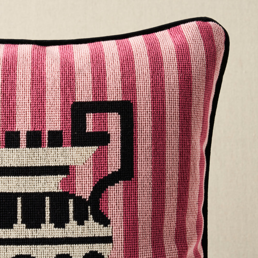 Clermont Épinglé Pillow | Pink