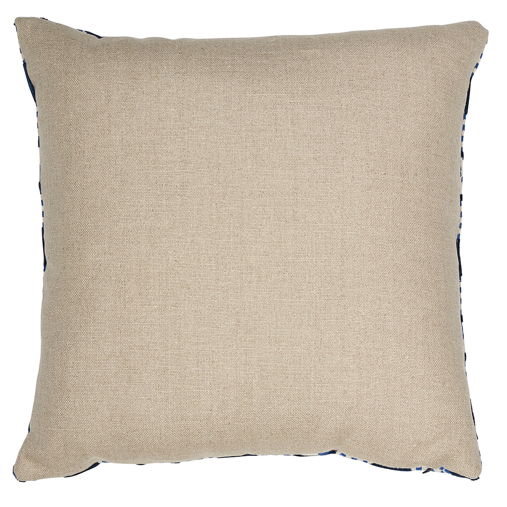 Le Moderne Cut Velvet Pillow | Cobalt
