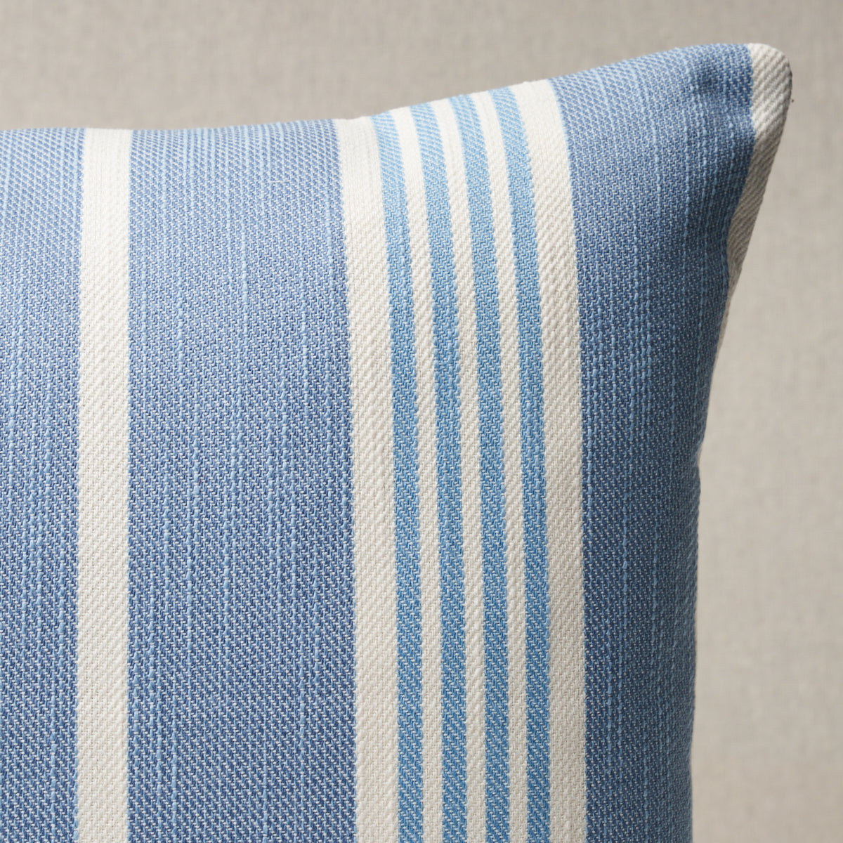 Hampton Stripe I/O Pillow | Pool