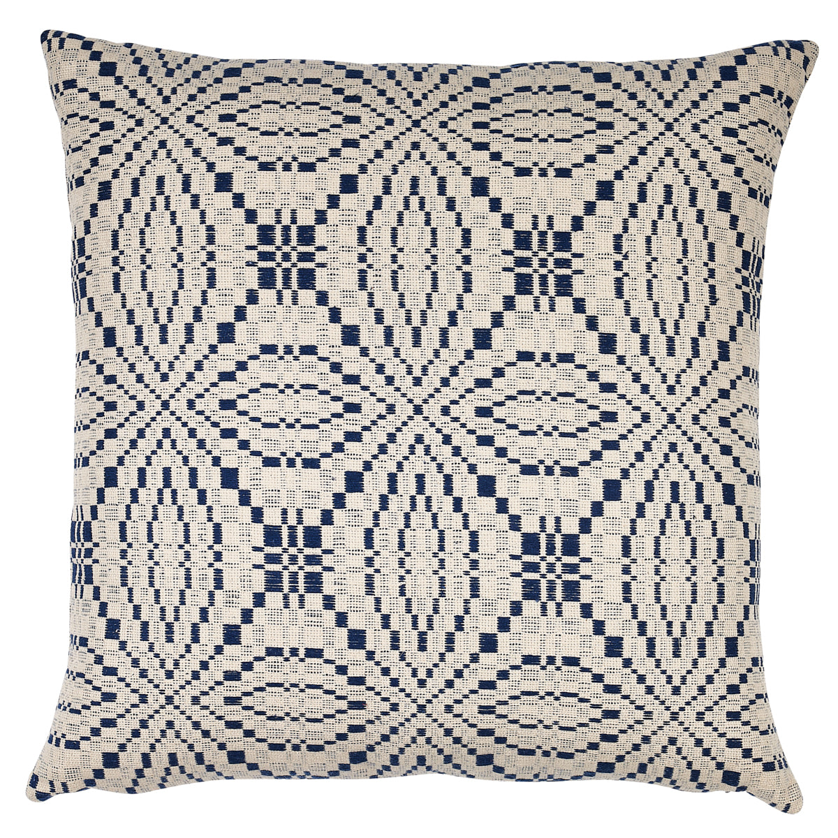 Francestown Coverlet Pillow | Navy