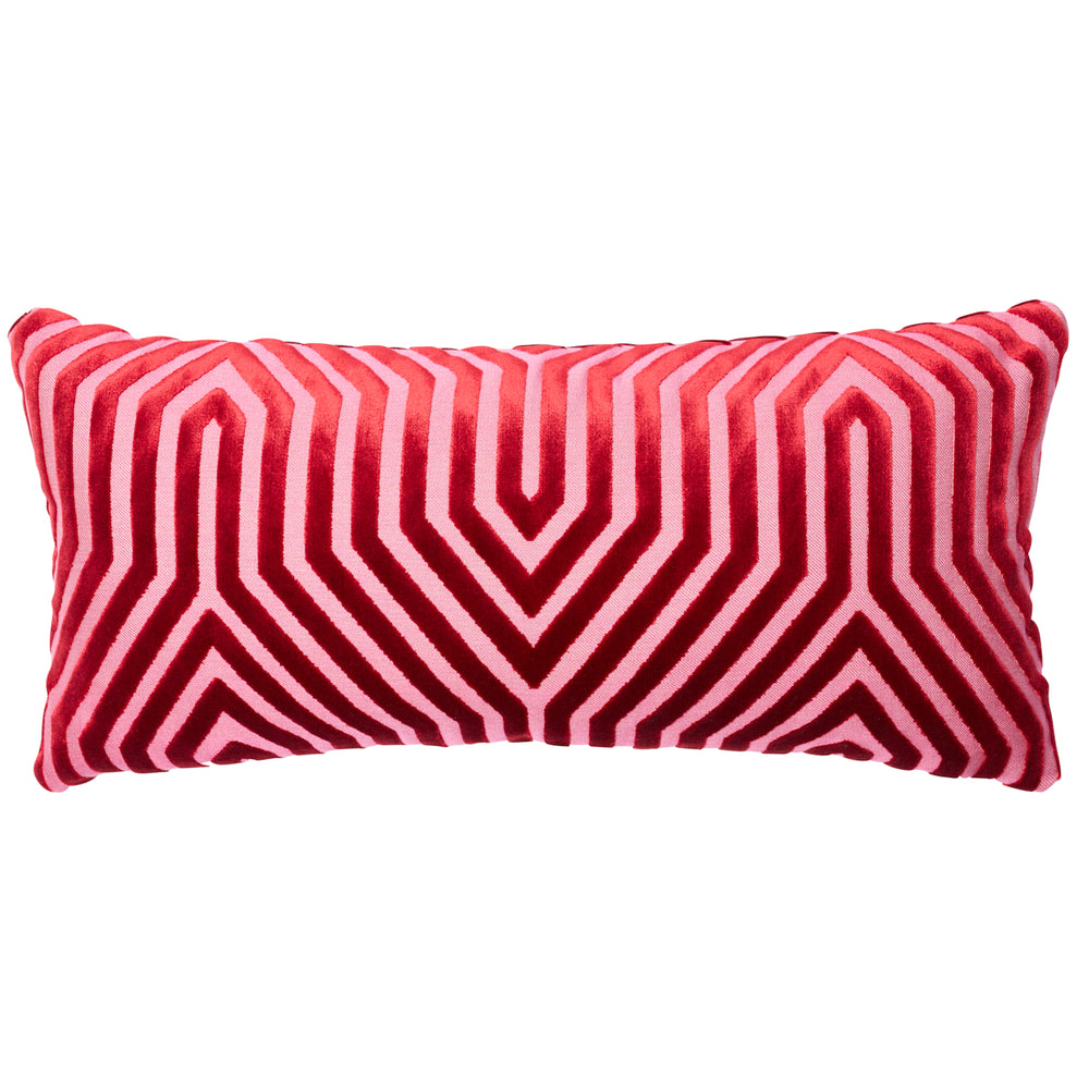 Vanderbilt Velvet Pillow | Fuchsia