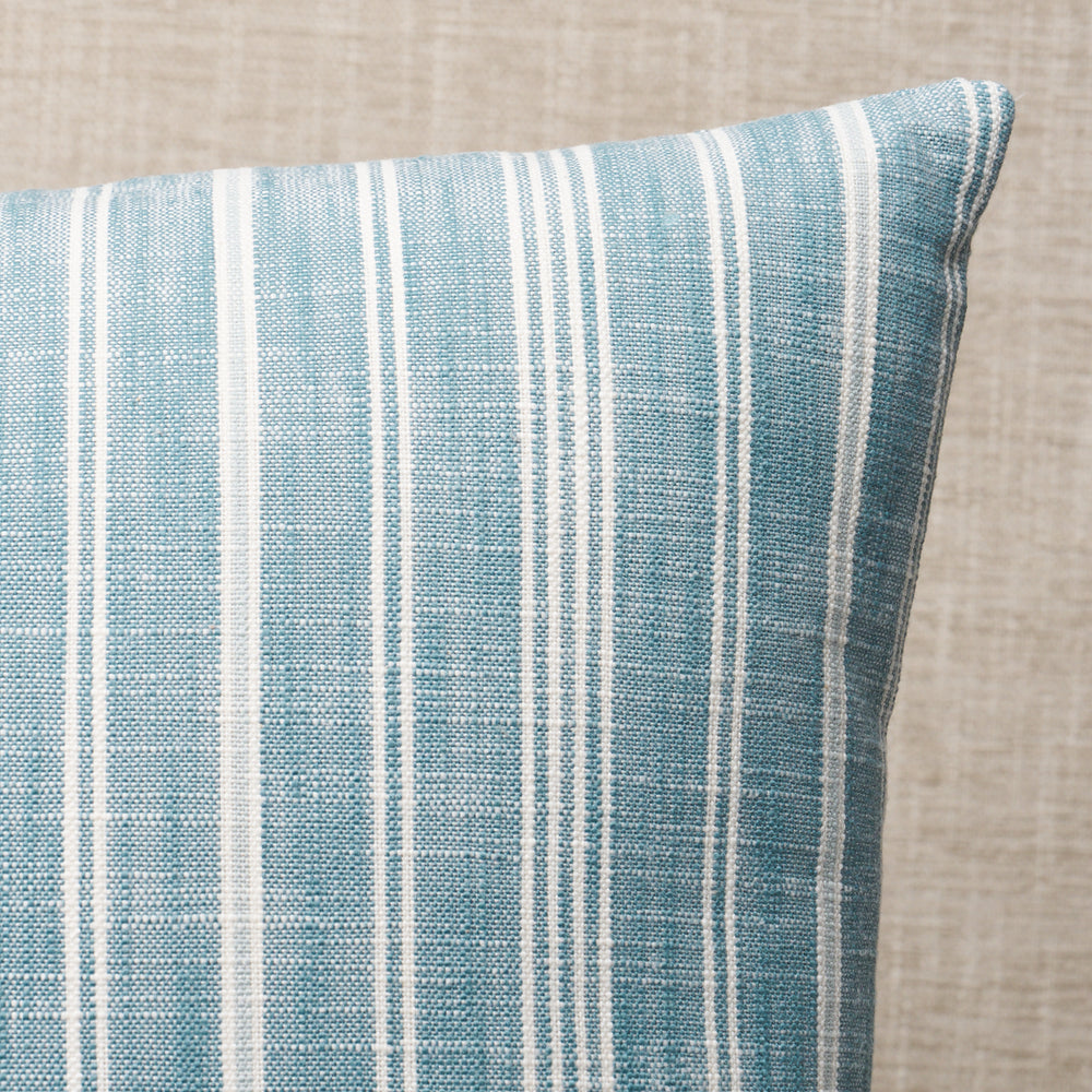 Lucy Stripe Pillow | Indigo