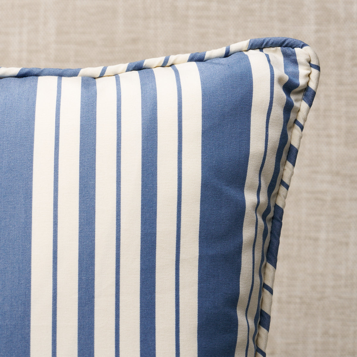 Markie Stripe Pillow | Indigo