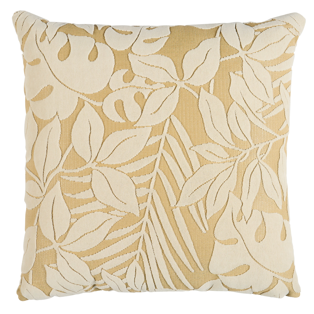 Miramar I/O Velvet Pillow | White Sand