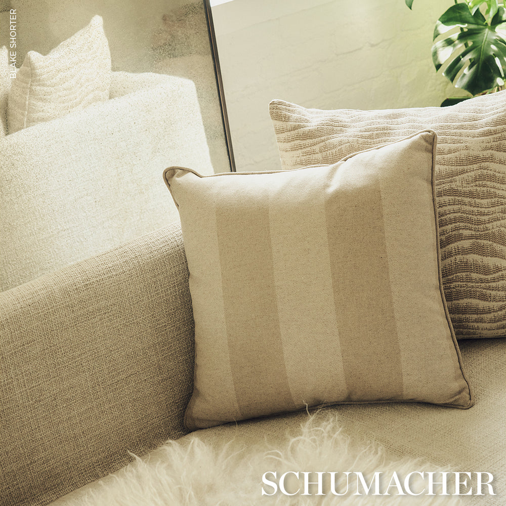 Hemlock Stripe Pillow | Natural