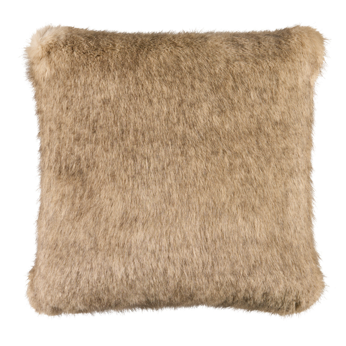 Valais Faux Fur Pillow | Buff