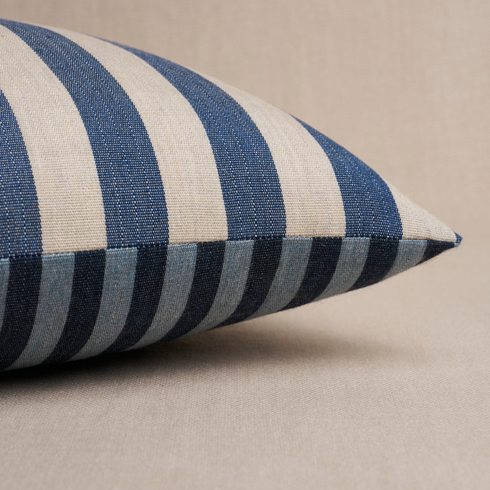 Hanson I/O Stripe Pillow | Navy