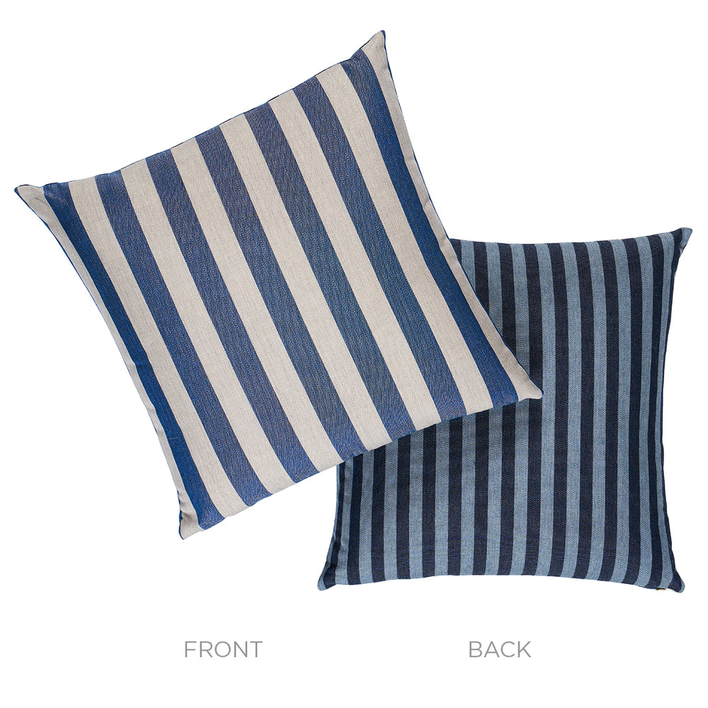 Hanson I/O Stripe Pillow | Navy