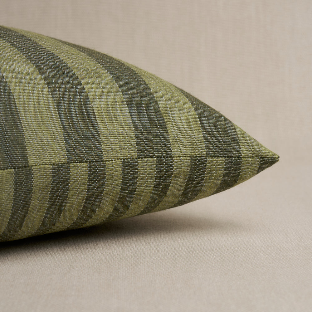 Hanson I/O Stripe Pillow | Green