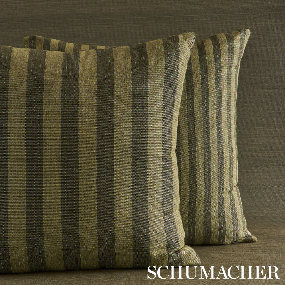 Hanson I/O Stripe Pillow | Green