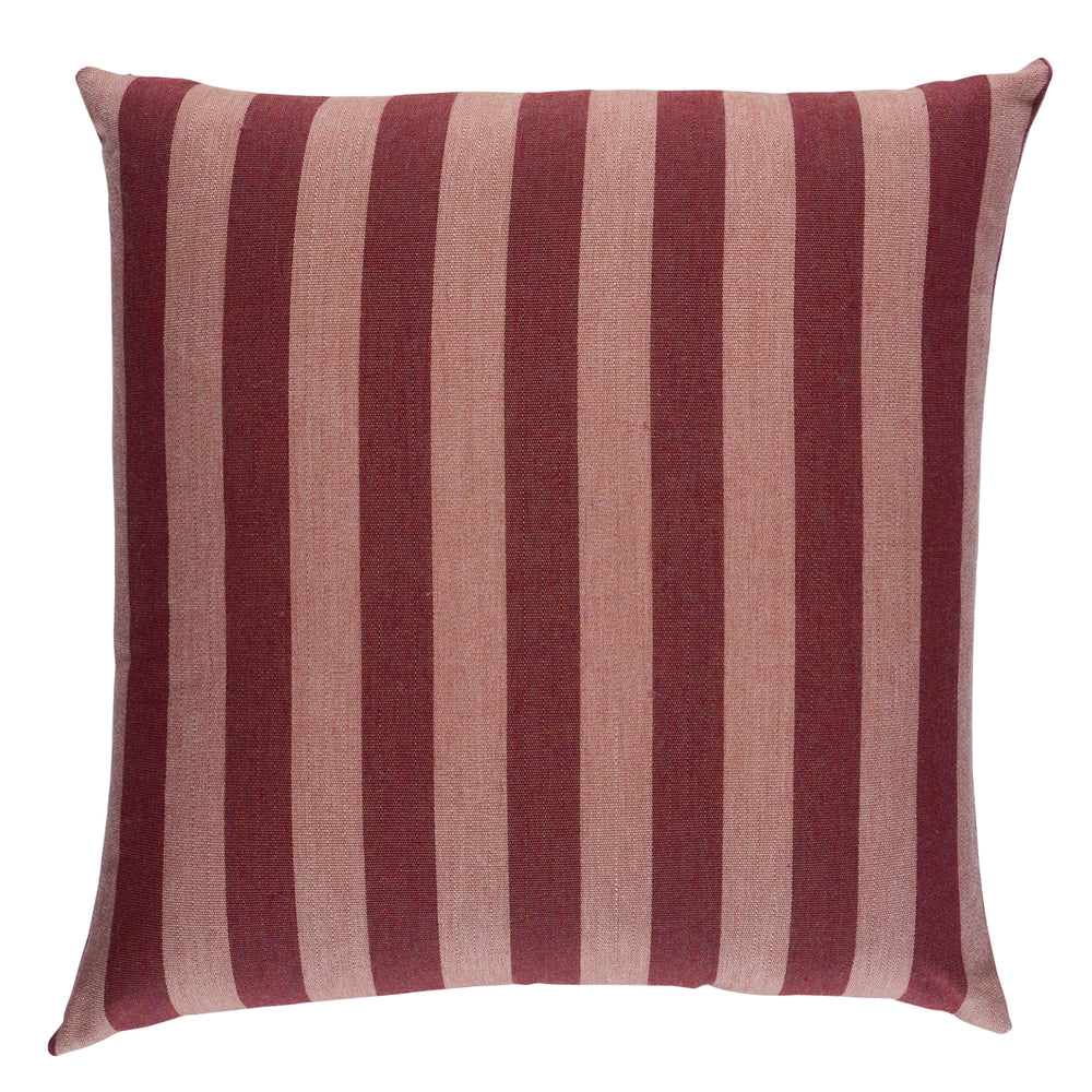 Hanson I/O Stripe Pillow | Raspberry