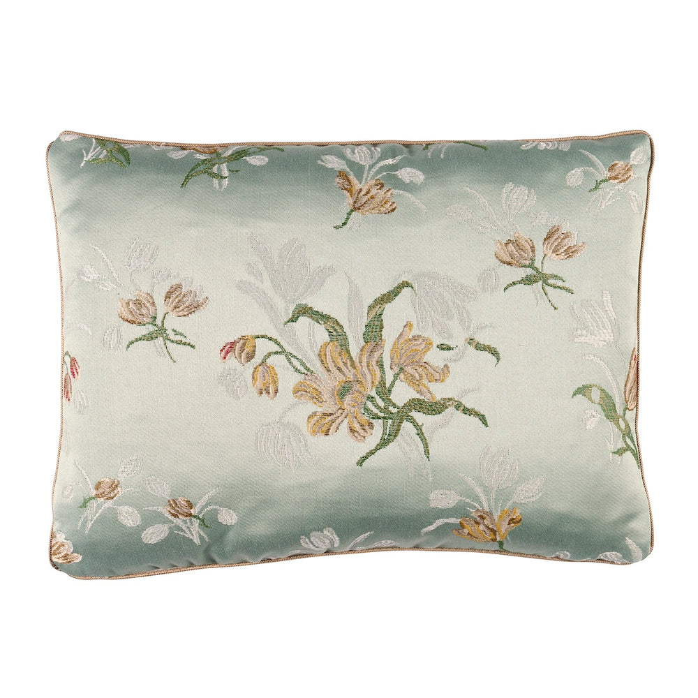 Spitalfields Bouquet Pillow | Robin's Egg