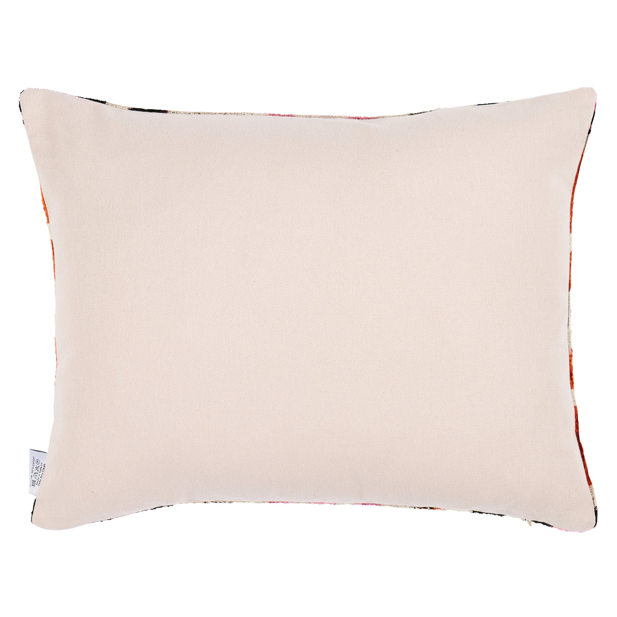 Adana Silk Velvet Pillow | Pink & Orange