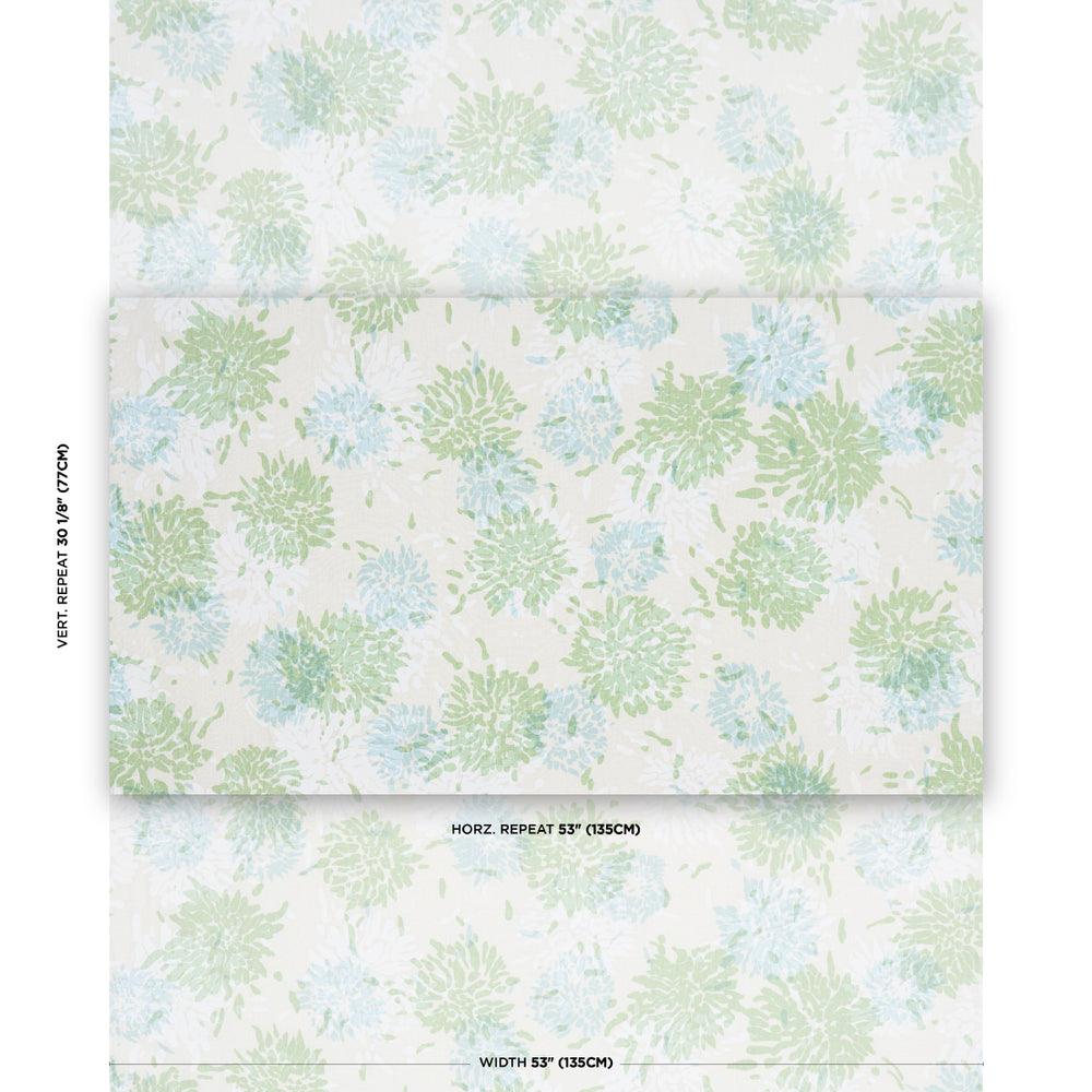 Chrysanthemum By Tillett | Green & Sky