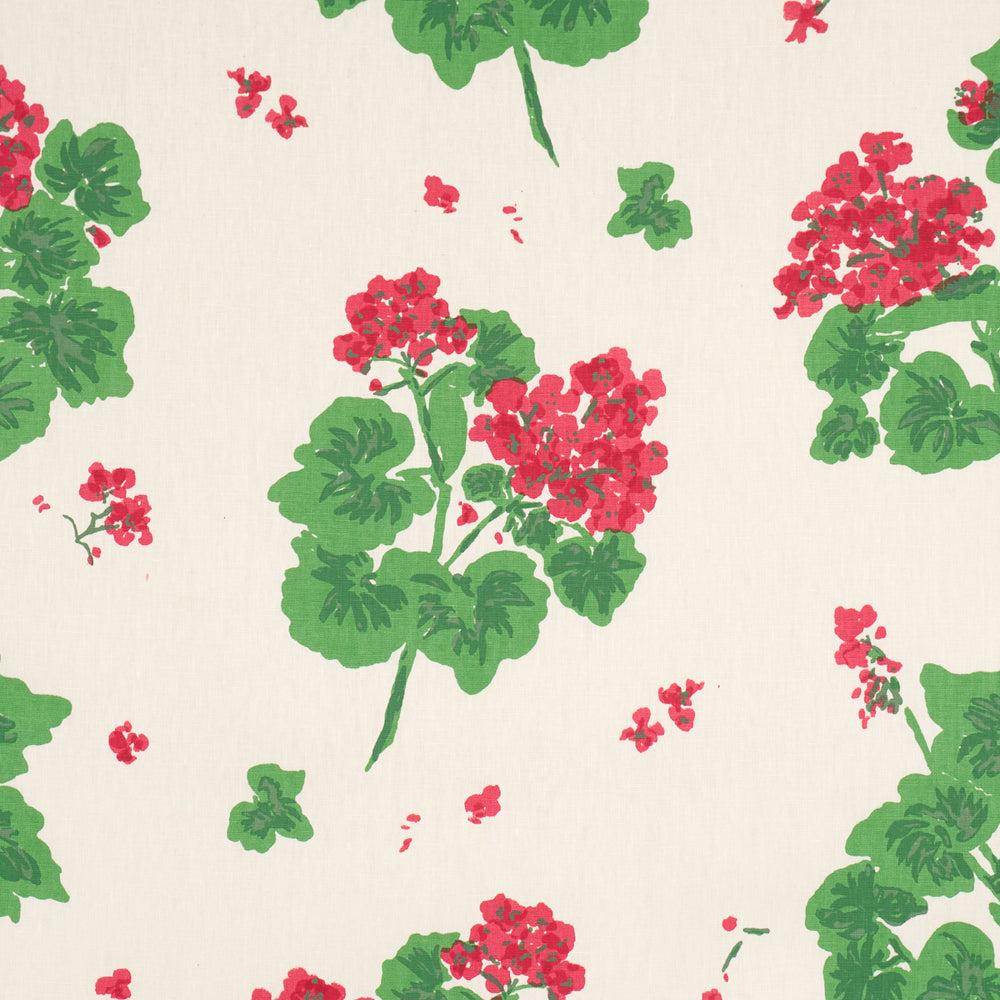 GERANIUM | Red On Natural