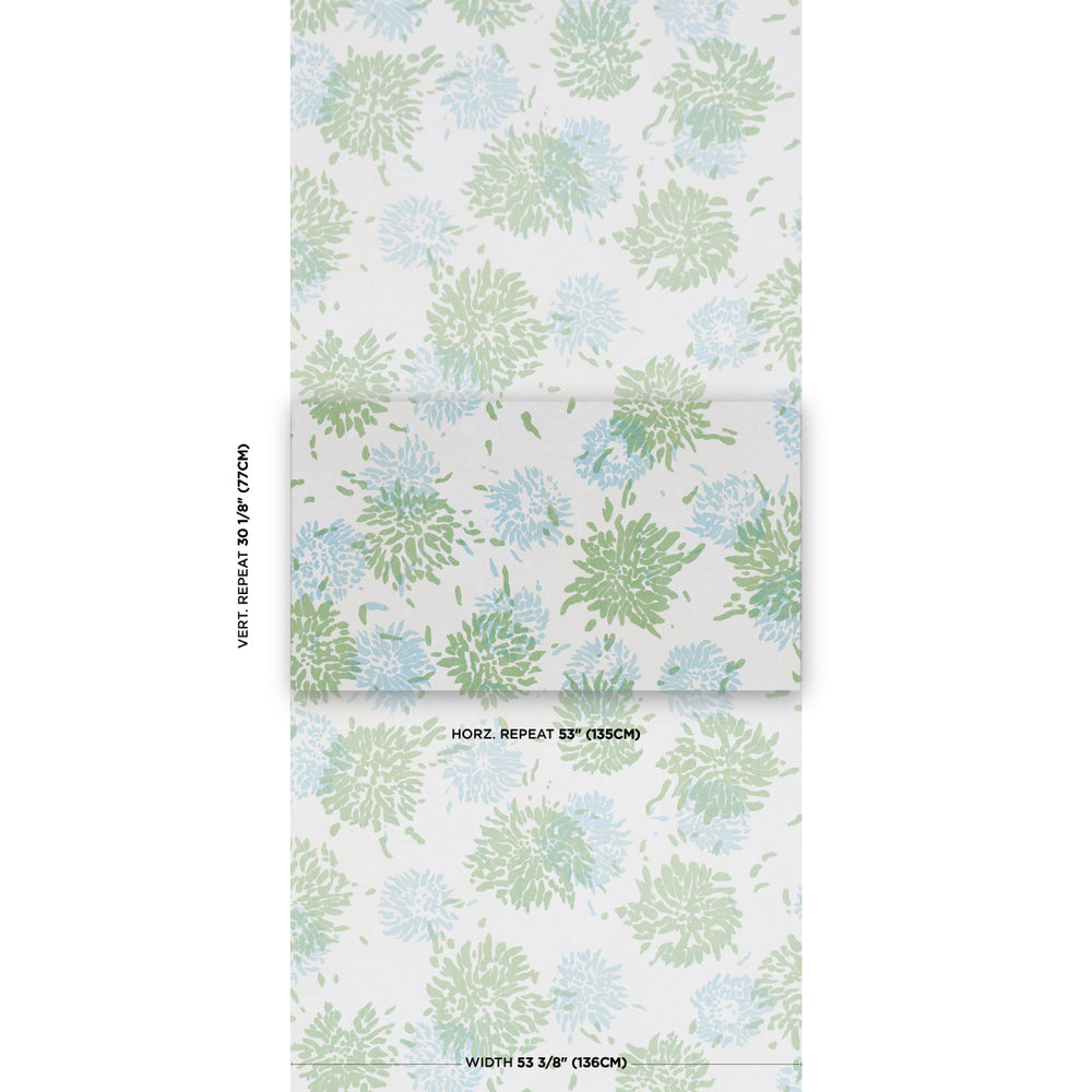 CHRYSANTHEMUM BY TILLETT | Green & Sky