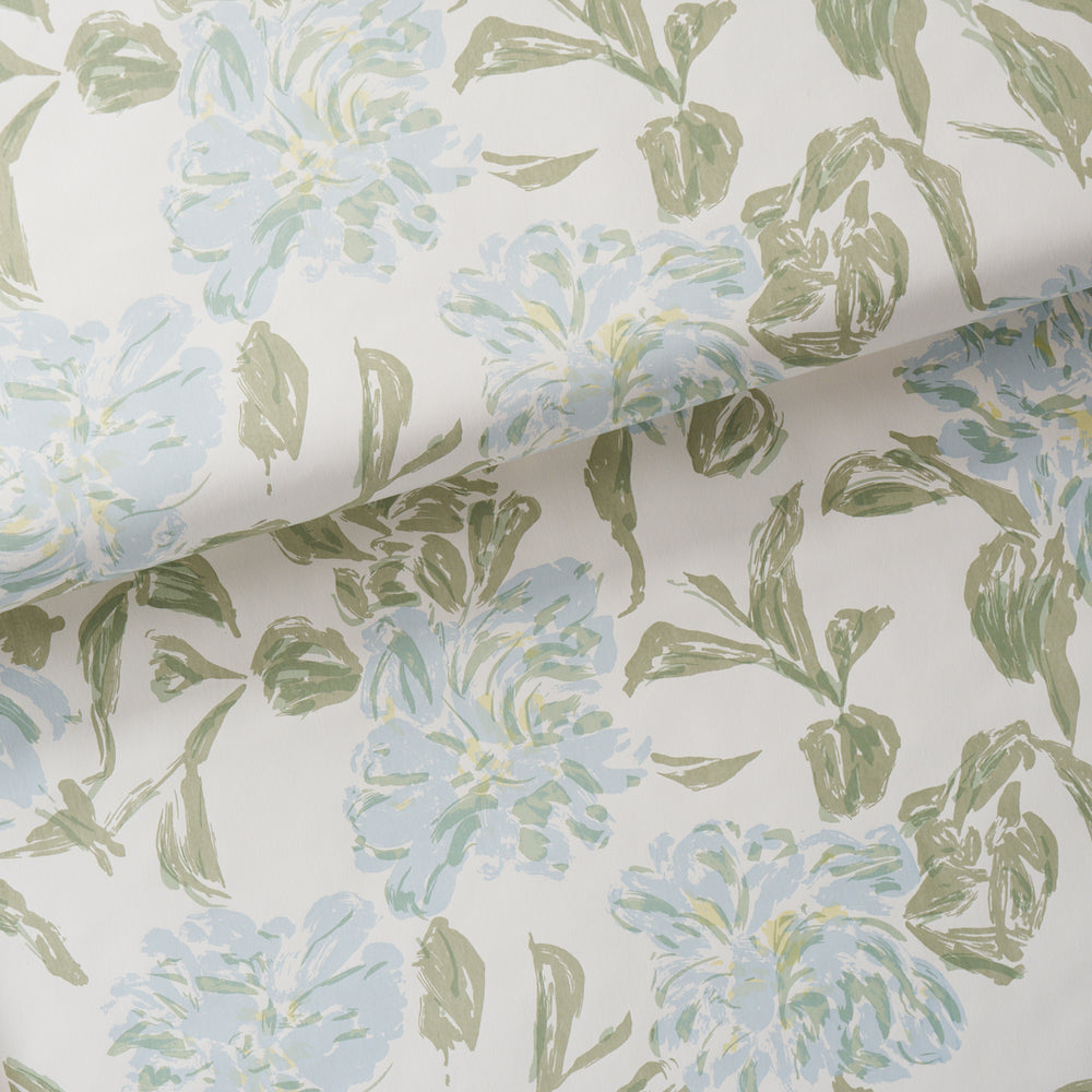 PEONY | Green & Soft Blue
