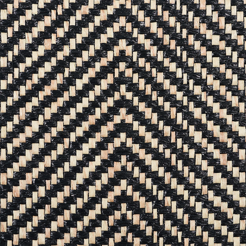 HERRINGBONE PAPERWEAVE | BLACK