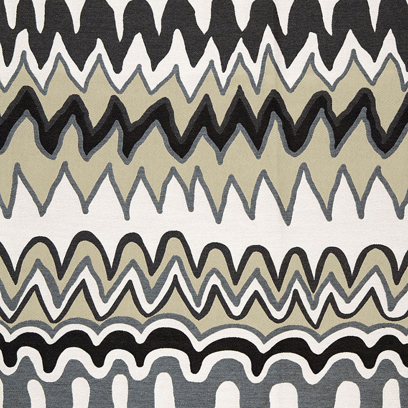 Zig zag weave indoor/outdoor | Black sea